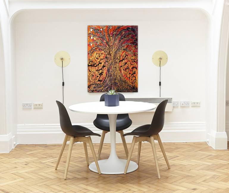 Original Abstract Nature Collage by Tania Sacrato