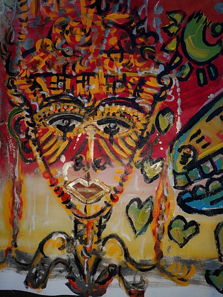 Original Expressionism Popular culture Painting by Tania Sacrato