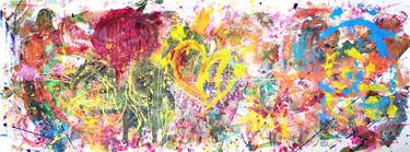 Original Abstract Love Paintings by Tania Sacrato