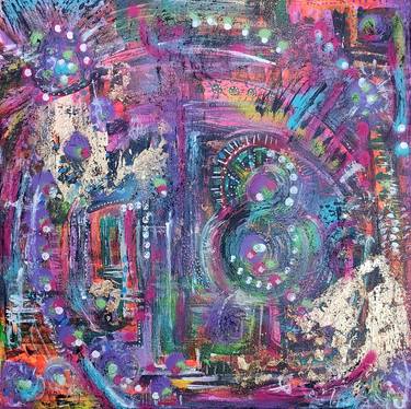 Original Abstract Collage by Tania Sacrato