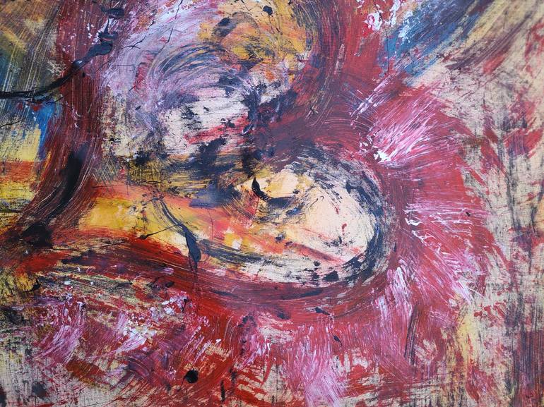 Original Abstract Expressionism Abstract Painting by Tania Sacrato