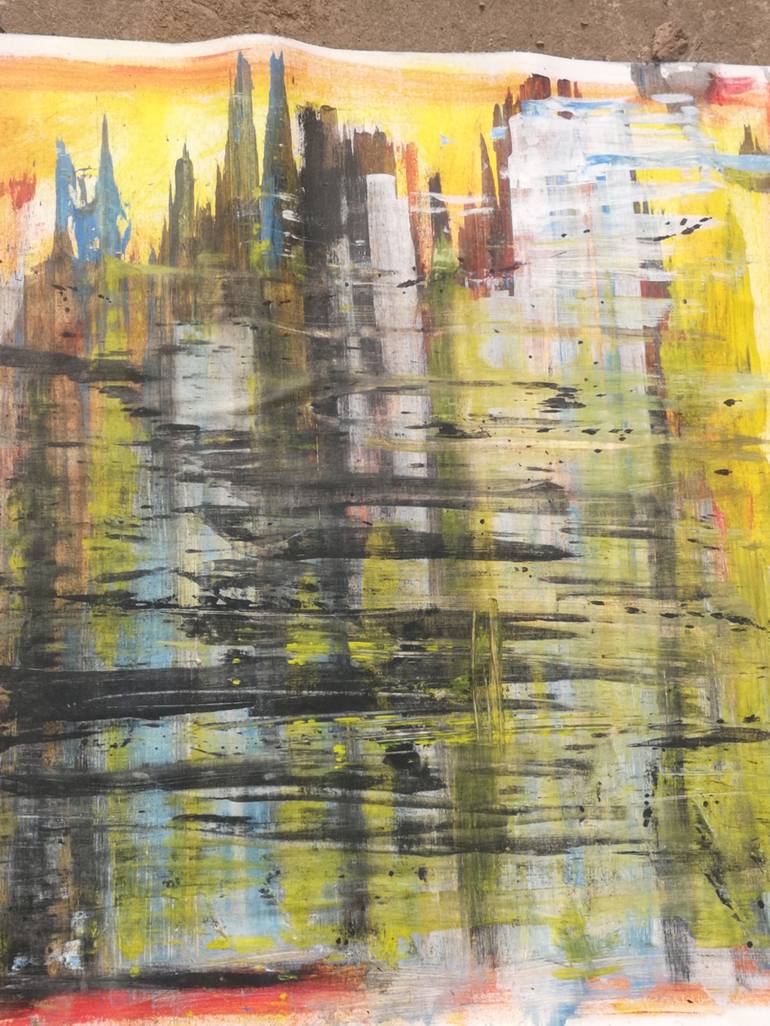 Original Abstract Painting by Tania Sacrato