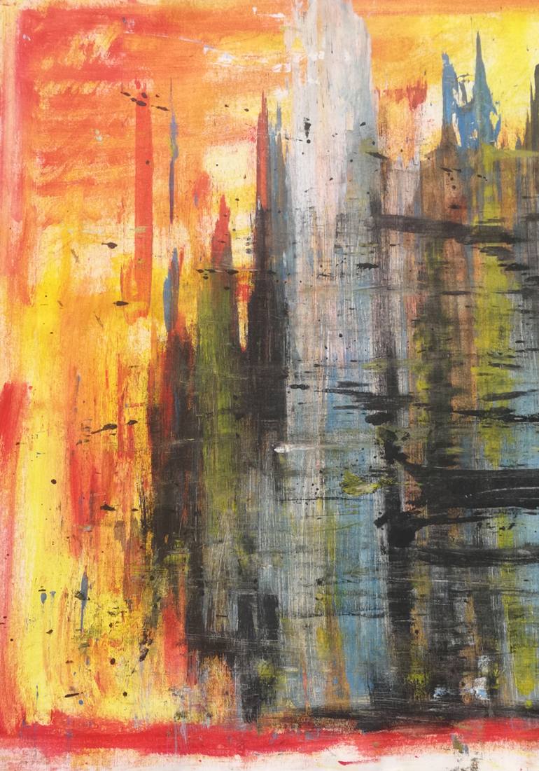 Original Abstract Painting by Tania Sacrato