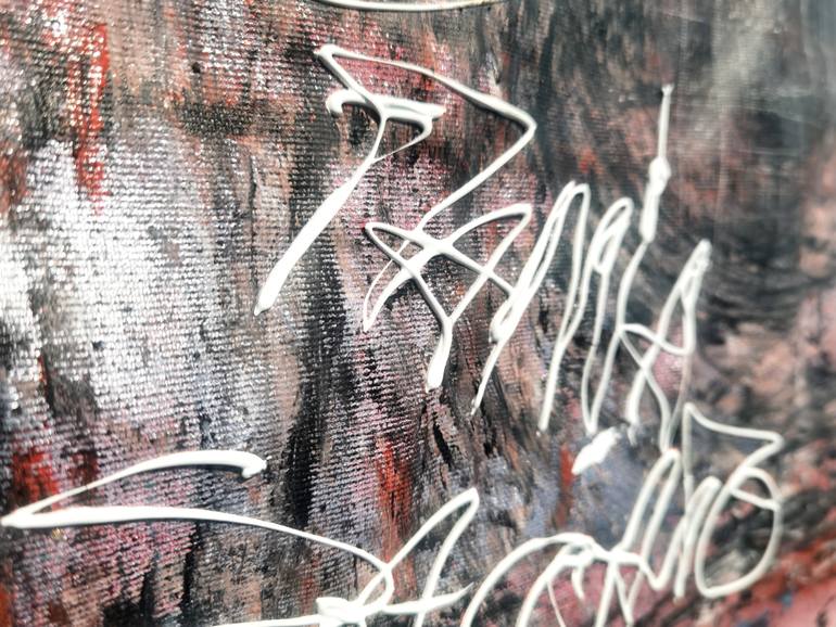 Original Abstract Expressionism Abstract Painting by Tania Sacrato