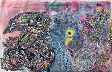 Print of Expressionism Animal Paintings by Tania Sacrato