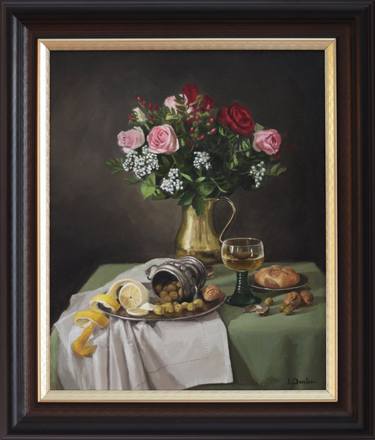 Still Life With Roses And Other Objects thumb