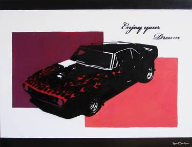 Original Pop Art Automobile Paintings by Igor Dontsov