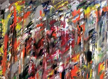 Original Abstract Expressionism Abstract Paintings by Rees Bowen