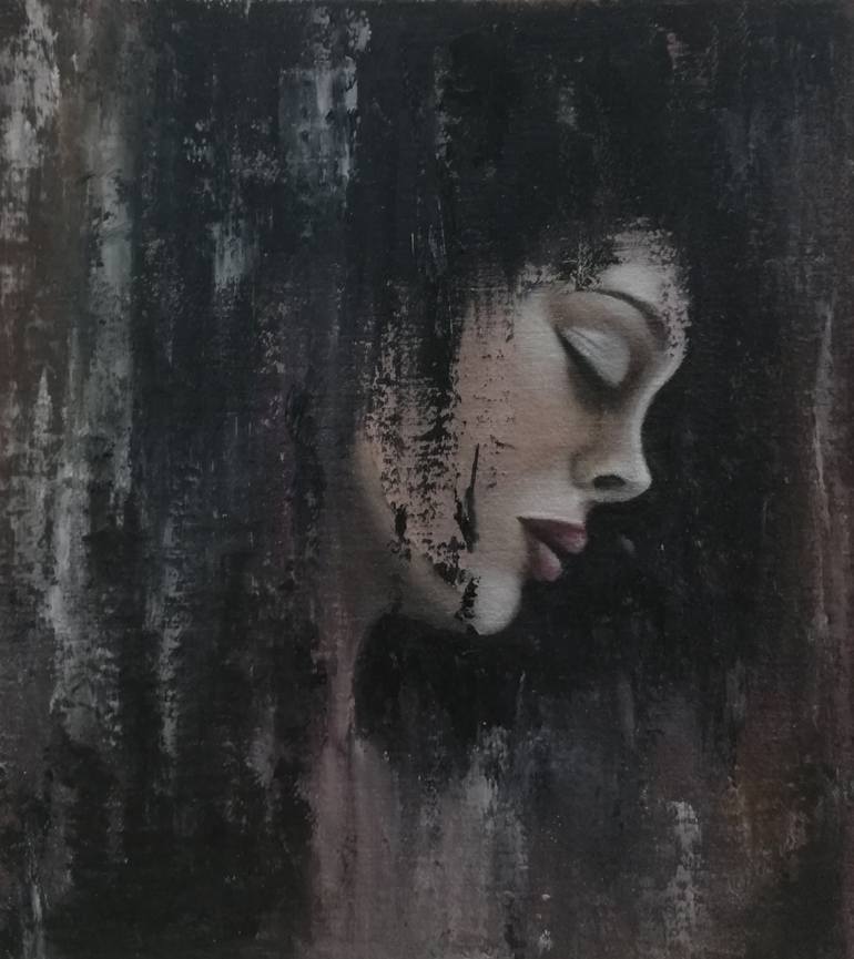 LONGING Painting by Wafaa Jamil | Saatchi Art