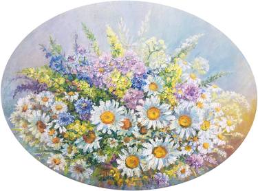 Original Fine Art Floral Paintings by Elena Gorohova