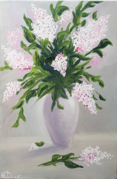 Print of Floral Paintings by Hanna Plashchynskaya