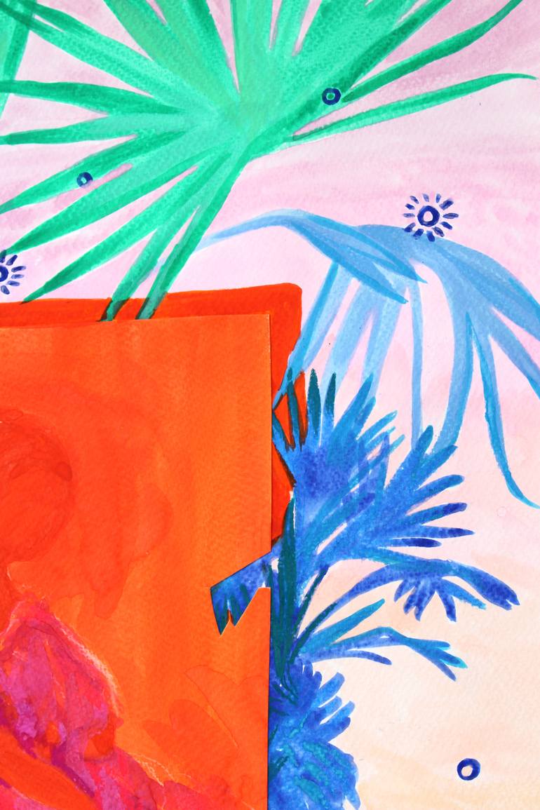 Original Figurative Botanic Painting by Iustina Banu