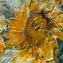 Yellow Sunflowers / detail 3: Natalia Kuruch