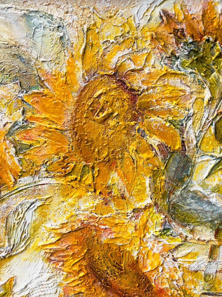 Original Color Field Painting Botanic Digital by Natalia Kuruch