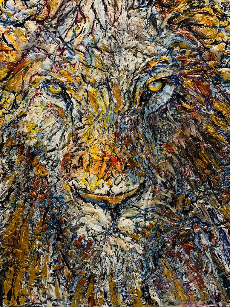 Original Contemporary Animal Painting by Natalia Kuruch