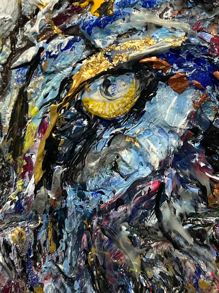 Original Contemporary Animal Painting by Natalia Kuruch