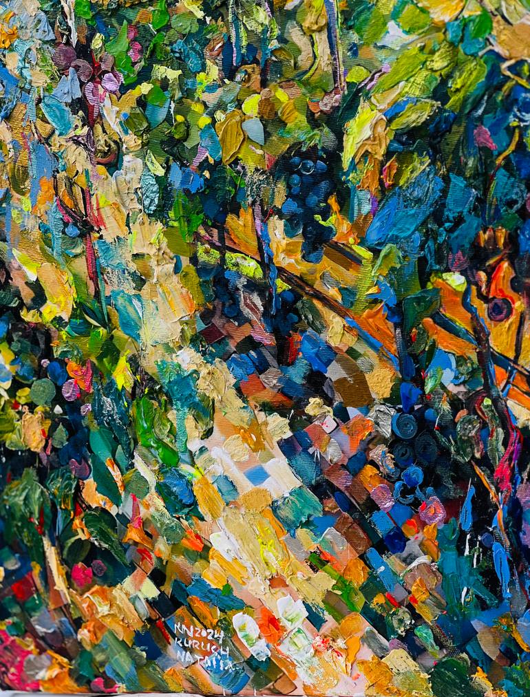 Original Color Field Painting Landscape Painting by Natalia Kuruch