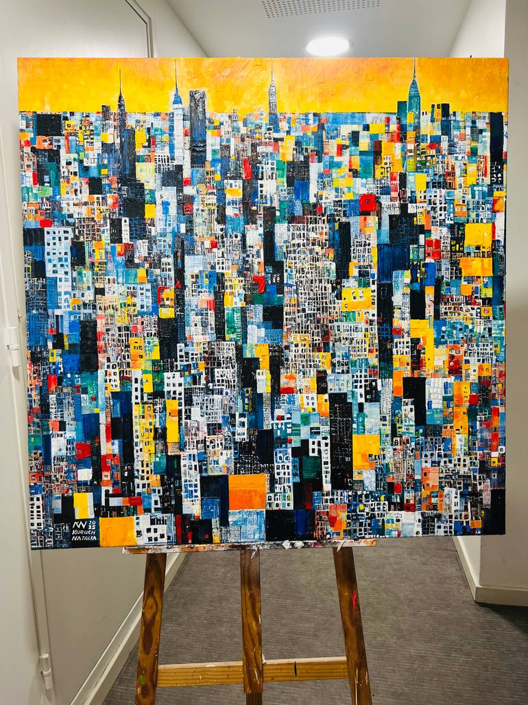 Original Contemporary Abstract Painting by Natalia Kuruch