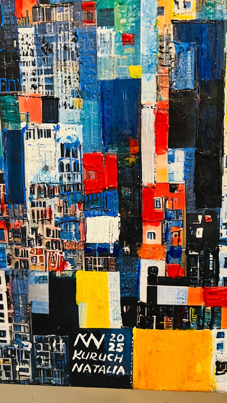 Original Contemporary Abstract Painting by Natalia Kuruch