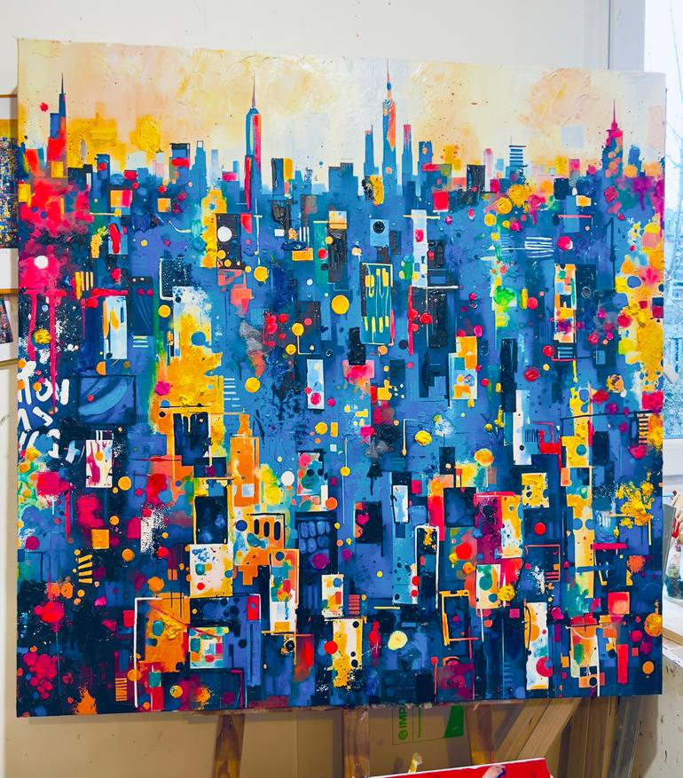 Original Contemporary Abstract Painting by Natalia Kuruch