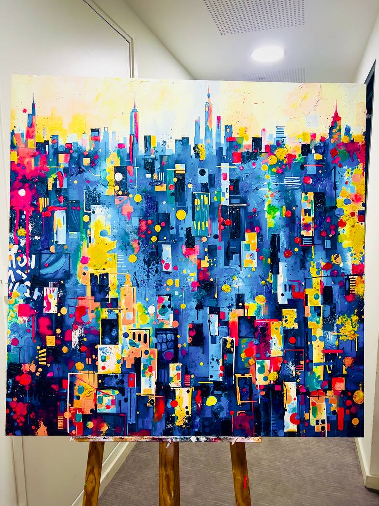 Original Contemporary Abstract Painting by Natalia Kuruch