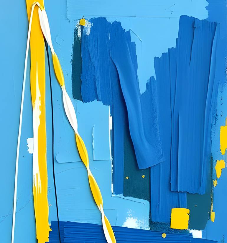 Original Contemporary Seascape Painting by Natalia Kuruch