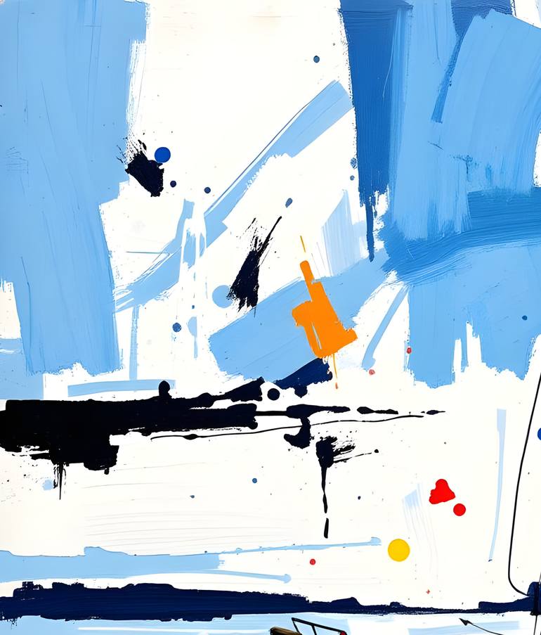 Original Contemporary Seascape Painting by Natalia Kuruch