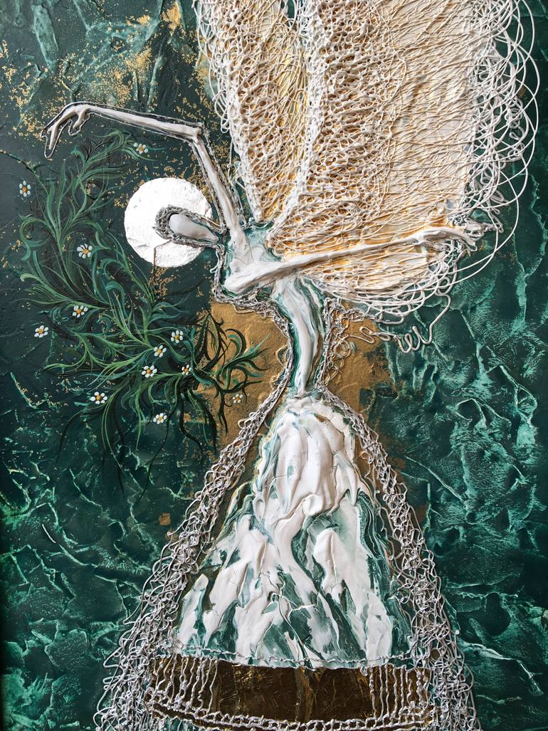 Original Figurative Fantasy Painting by Alexander Jazykov