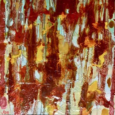 Print of Abstract Expressionism Abstract Paintings by JEAN LUC LE NEINDRE