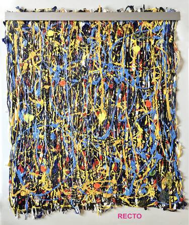 Original Conceptual Abstract Painting by JEAN LUC LE NEINDRE
