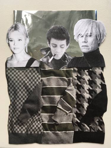 Original Conceptual Celebrity Collage by Anne-Julie Hynes