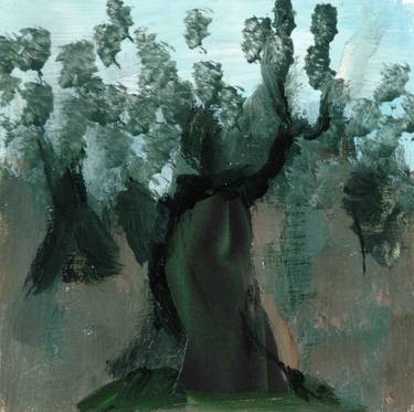 Original Fine Art Tree Paintings by Anne-Julie Hynes