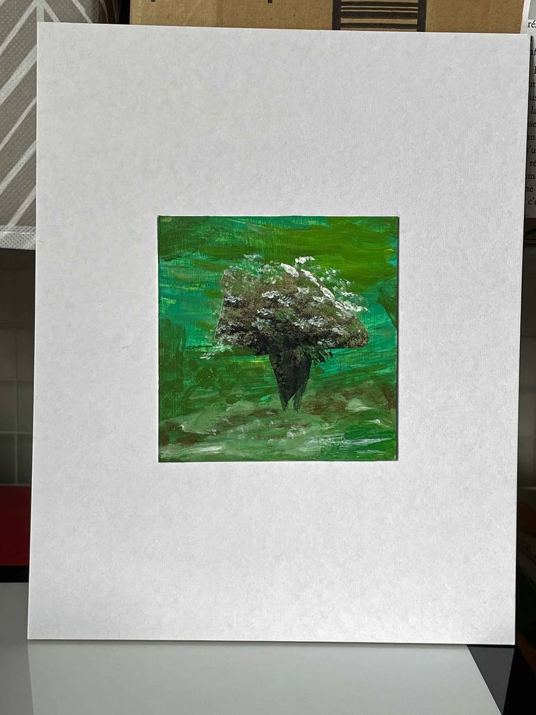 Original Fine Art Tree Painting by Anne-Julie Hynes