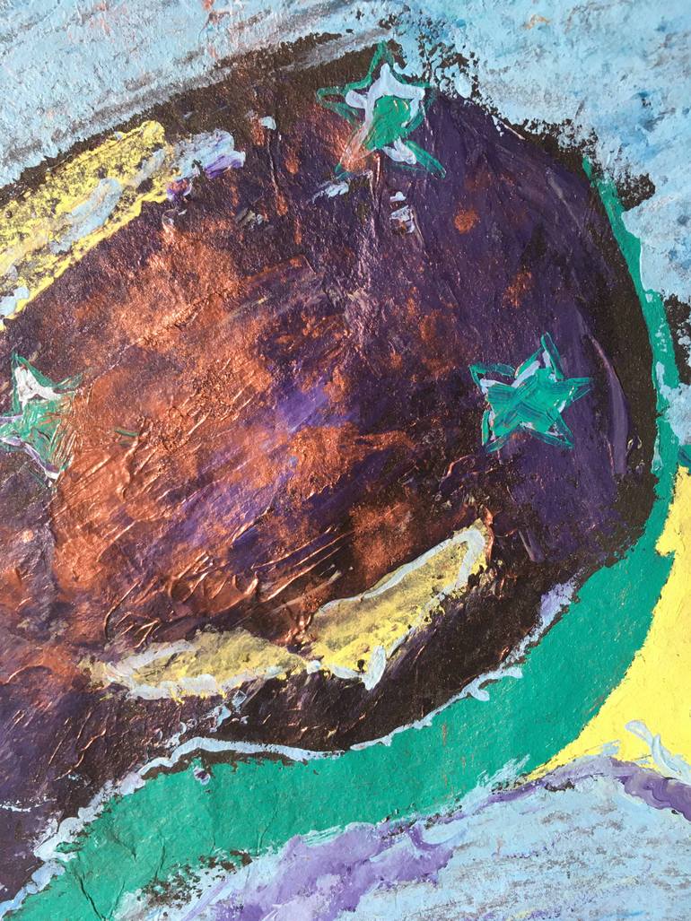 Original Modern Abstract Painting by Anne-Julie Hynes
