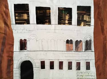 Original Fine Art Architecture Paintings by Anne-Julie Hynes