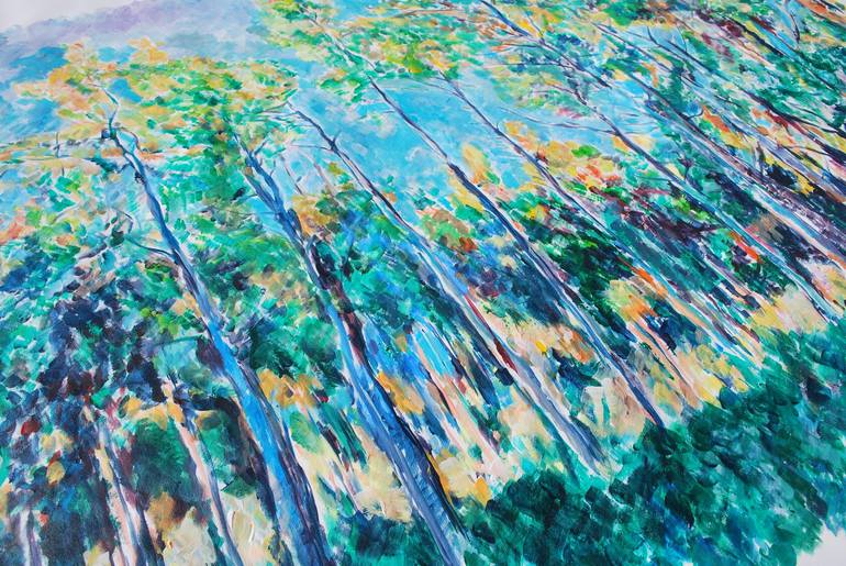 Original Impressionism Landscape Painting by Tam Nightingale