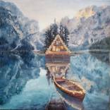 Lake in the mountains by Ольга Біла