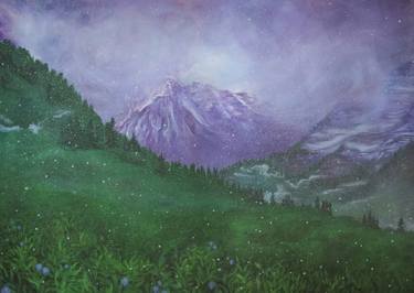 Original Fine Art Landscape Paintings by Aeravi Link