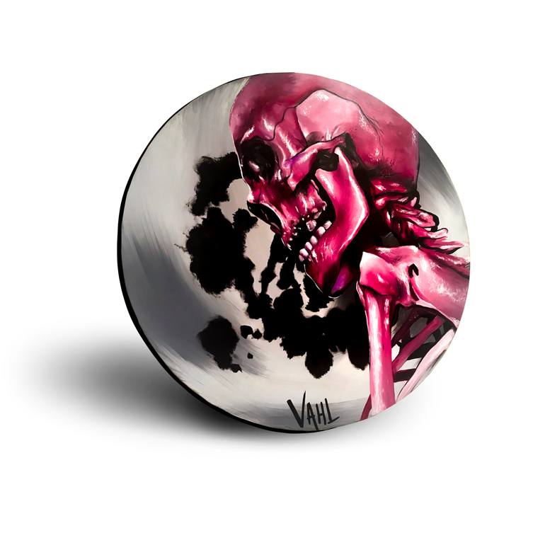 Original Abstract Body Painting by Michael Vahl