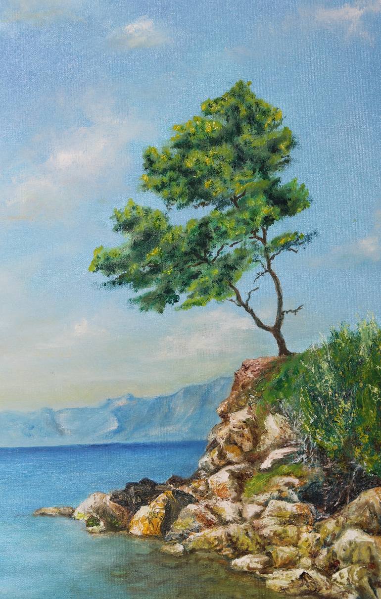 Original Landscape Painting by Iurii Silikov