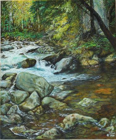 Original Realism Nature Paintings by Iurii Silikov