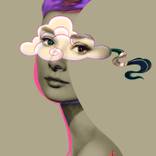 A Beauty World (Audrey Hepburn) - Limited Edition of 10 by Enkhei T