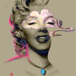 A Beauty World (Marilyn Monroe) - Limited Edition of 10 by Enkhei T