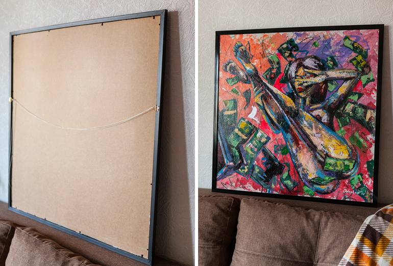 Original Modernism Nude Painting by Valentyna Odnolko