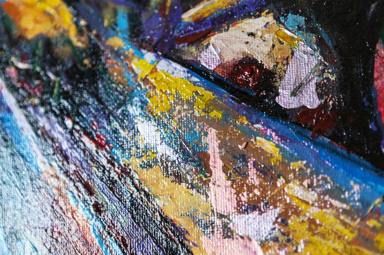 Original Modernism Nude Painting by Valentyna Odnolko