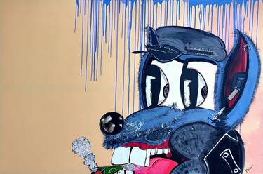 Original Pop Art Cartoon Paintings by Veselin Tsakov