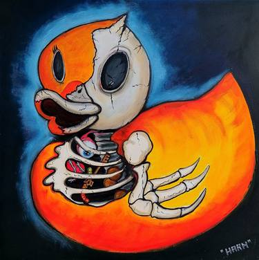 Original Street Art Graffiti Painting by Veselin Tsakov