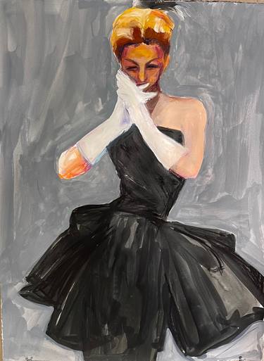 Original Fashion Paintings by Lynn Stein