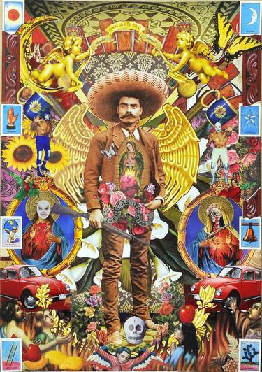 Print of World Culture Collage by Ernesto Muñiz