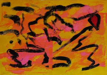 Print of Documentary Abstract Paintings by Goce Bogdanoski